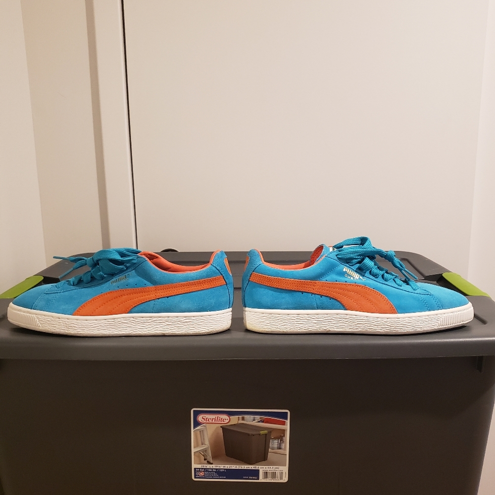 CLASSIC PUMA (TURQUOISE & ORANGE)